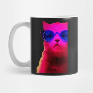 Surprised cat meme Mug